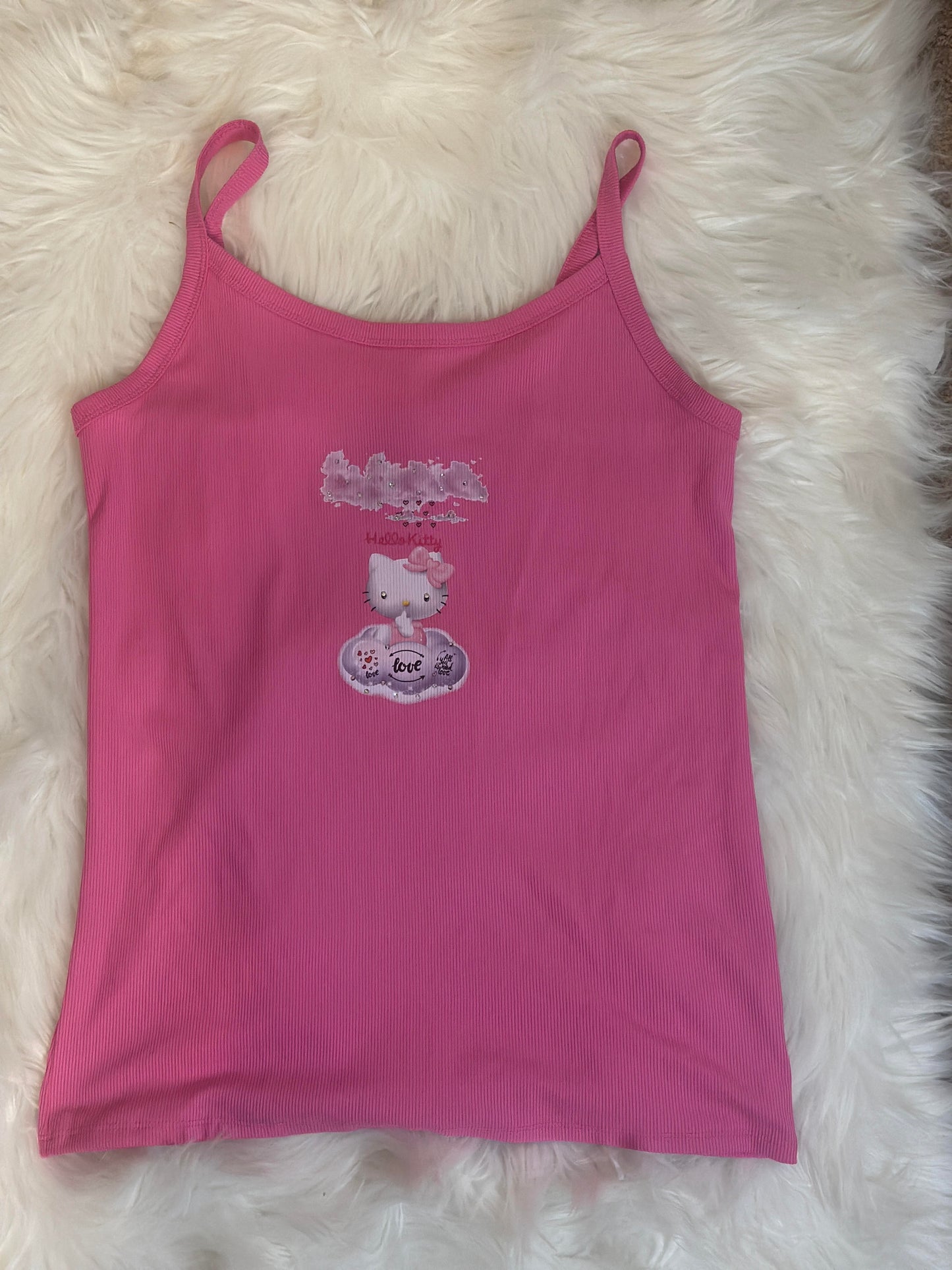 Hello Kitty Ladies Summer Custom Design SS Tank Tops