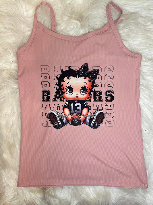 Raiders Betty Boop Baby