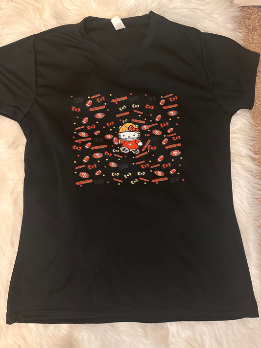 SF 49er Hello Kitty T-Shirt