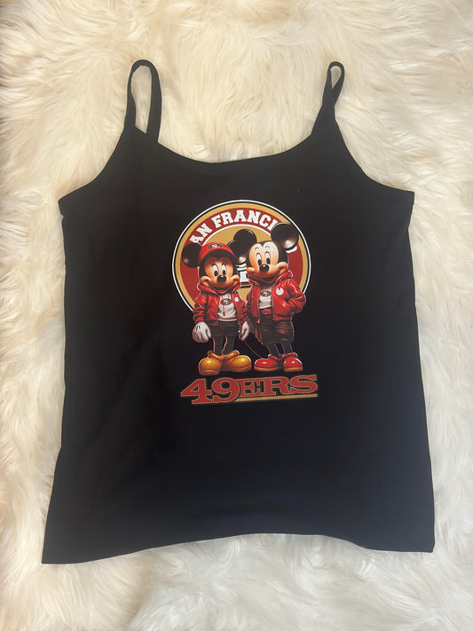 SF 49er Mickey Mouse SS Tank Top