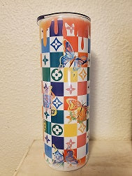 Colorful Design Custom 20 oz Tumbler